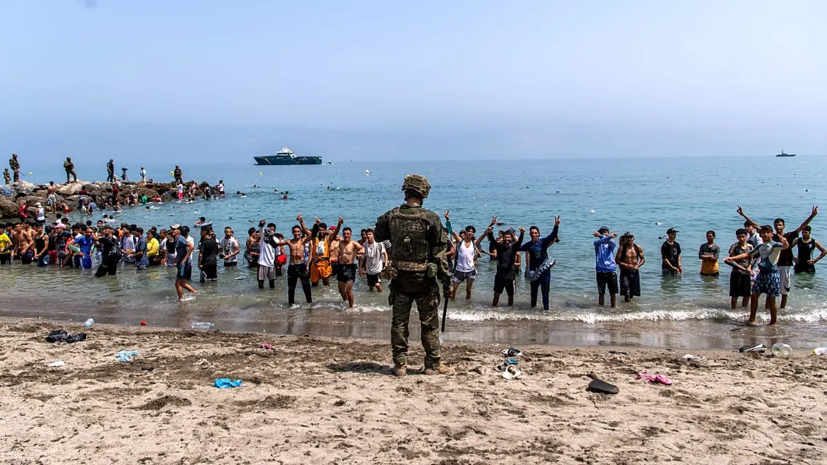Spain Morocco Border Conflict