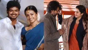 Thalapathy Vijay and Trisha Krishnan Bond