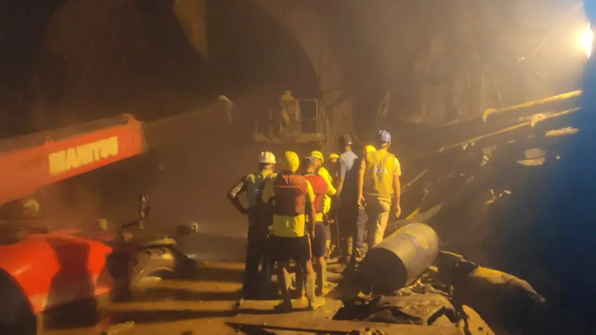 Chamoli Tunnel collapse