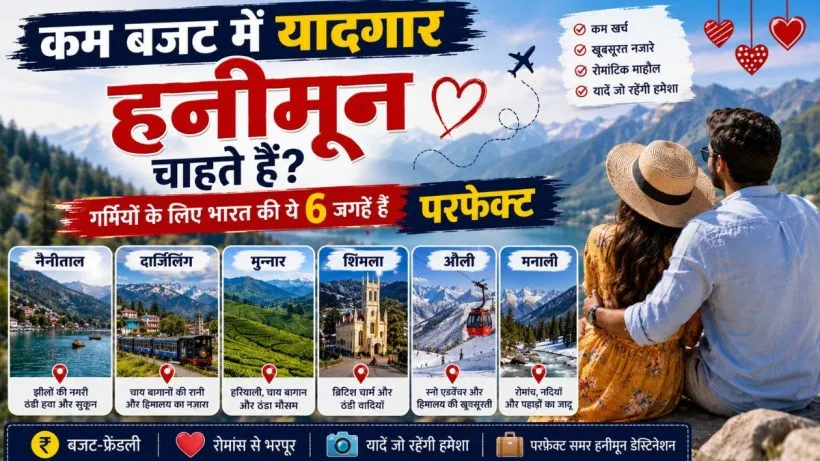 Best Places For Honeymoon ( credit AI genrated )