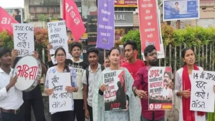 Jharkhand Student Protest(credit social media)
