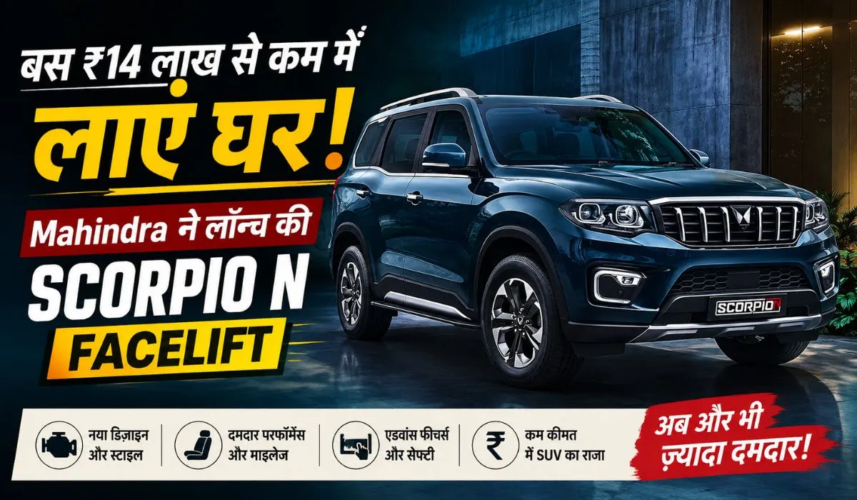 Mahindra Scorpio-N Launched in India (credit AI genreted )
