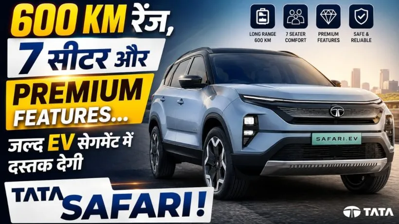 Tata Safari EV Launch Date (credit AI Genreted )