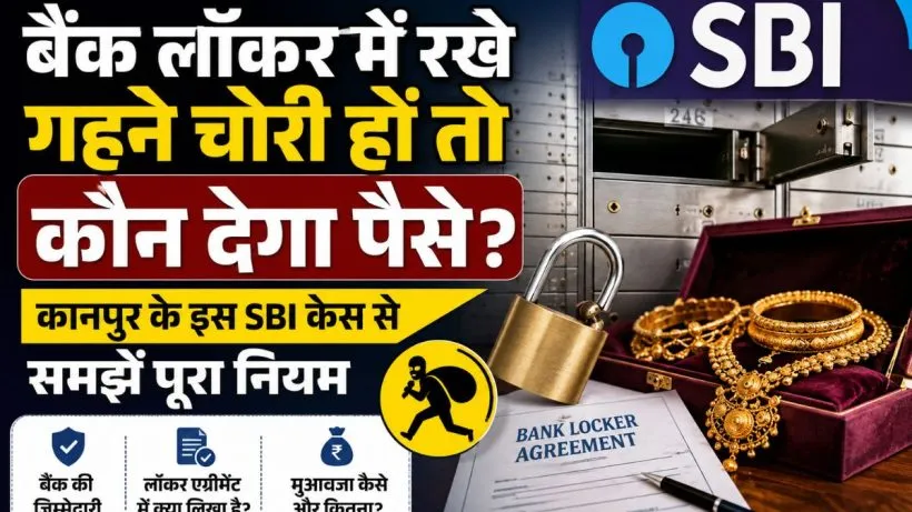SBI Bank Locker Theft (credit AI Genreted )