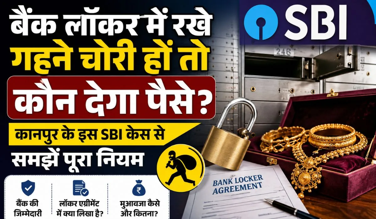 SBI Bank Locker Theft (credit AI Genreted )