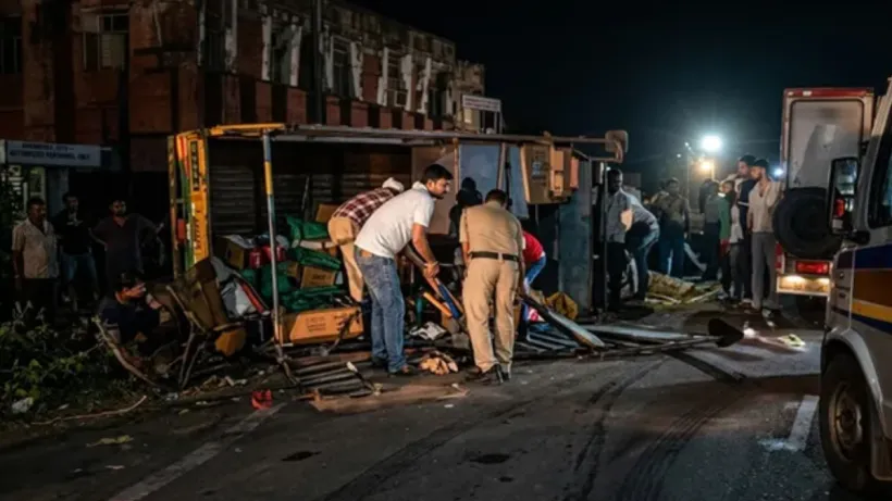 Gwalior Bhind Highway Road Accident