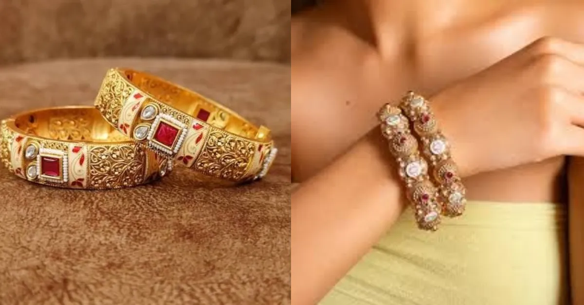 Gold Kangan Designs For Raksha Bandhan( Source: Social Media)