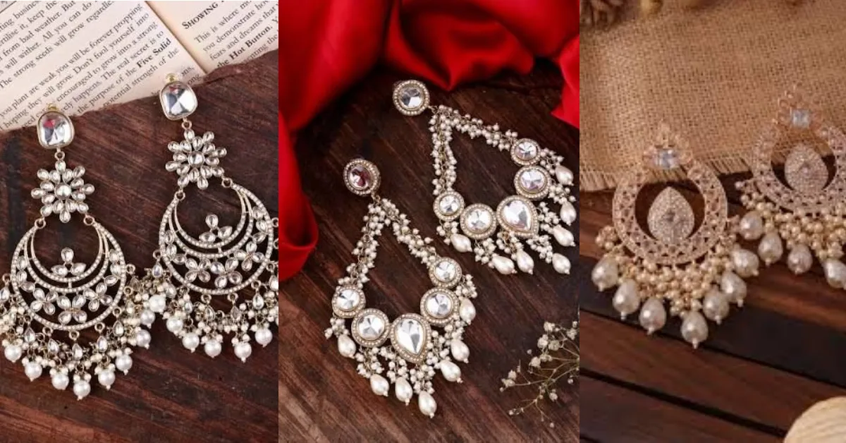Chandbali Earrings For Hariyali Teej( Source: Social Media)
