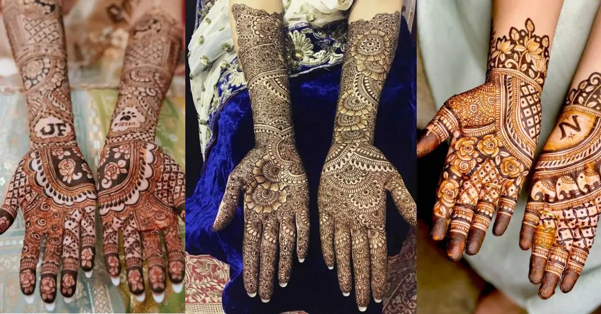 Pakistani Mehndi Design For Hariyali Teej 2026( Source: Social Media)
