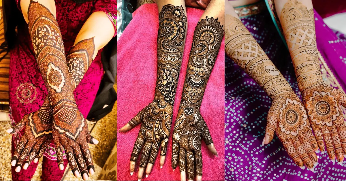 Pakistani Mehndi Design For Hariyali Teej 2026( Source: Social Media)