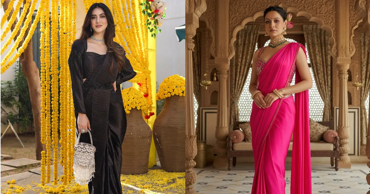 saree ideas for short height( Source: Social Media)