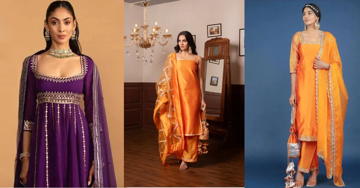 Gota Patti Neck Designs( Source: Social Media)