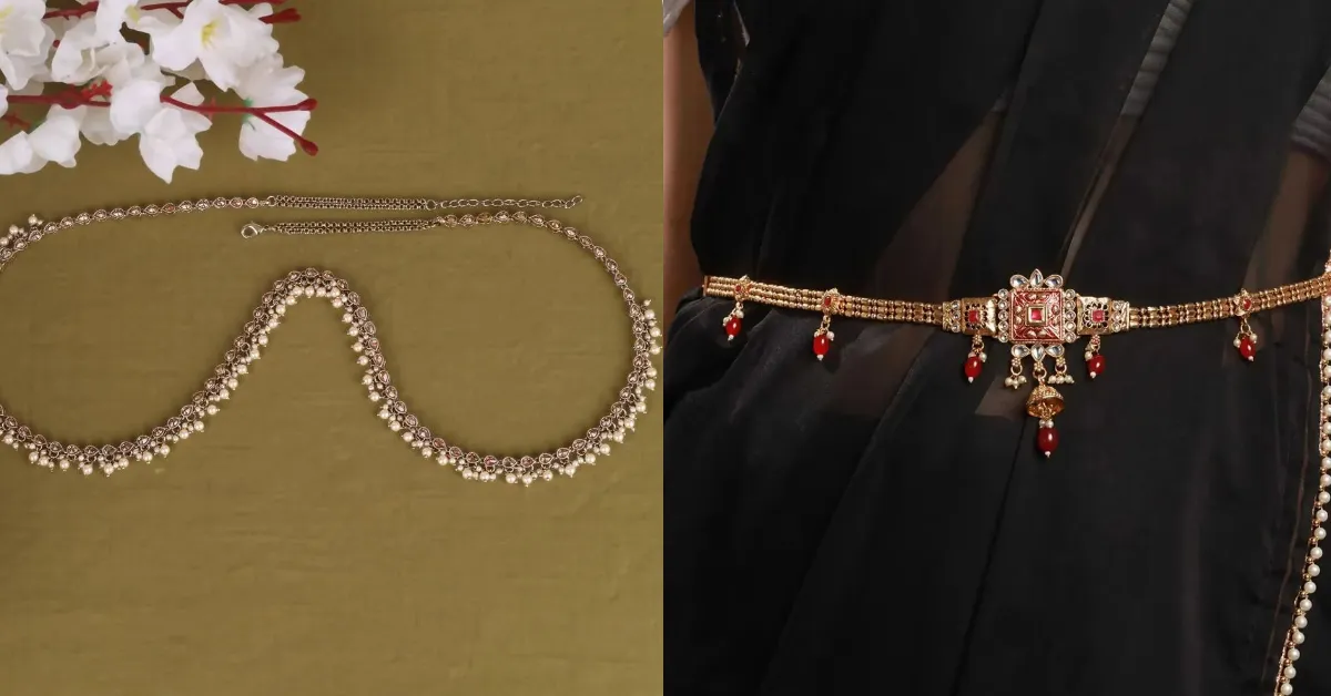 Minimal Jewellery for Saree