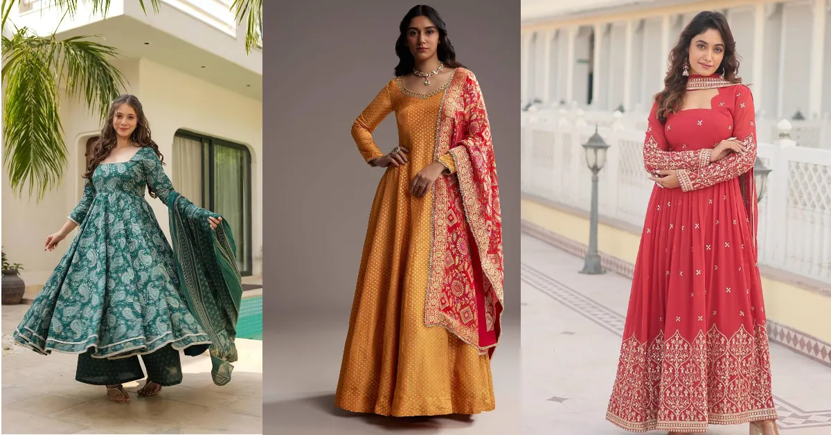 Anarkali Suits for rakhi