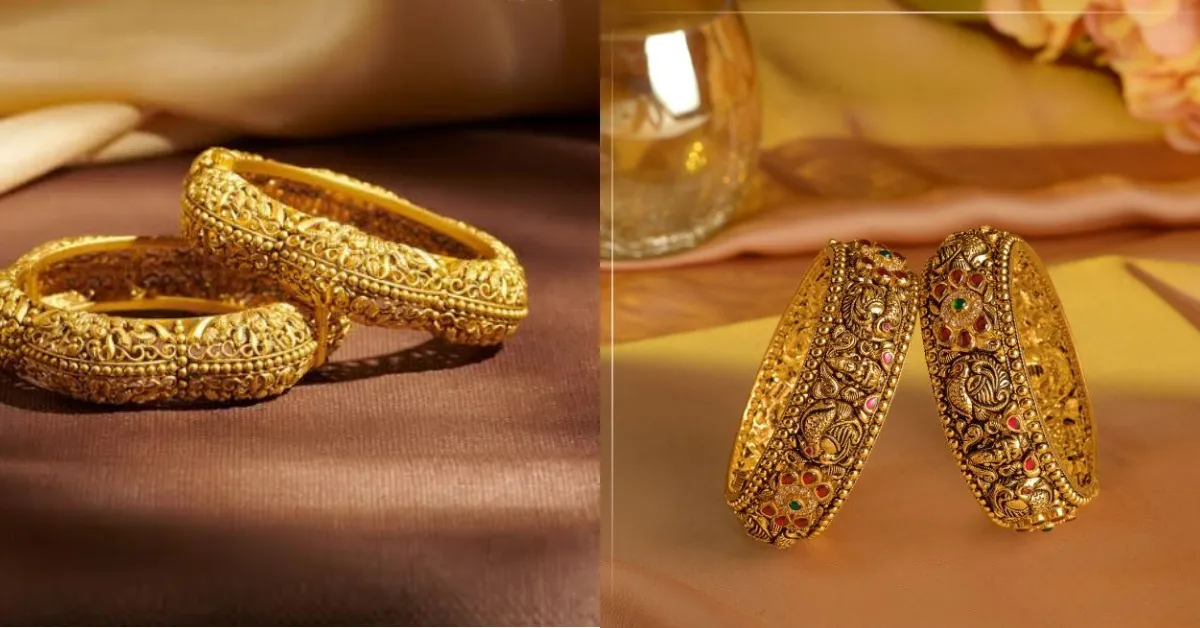 Gold Kangan Designs For Raksha Bandhan( Source: Social Media)
