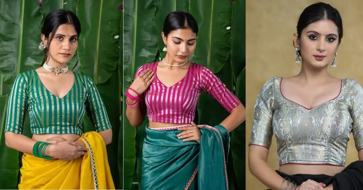 Unique blouse sleeve designs( Source: Social Media)