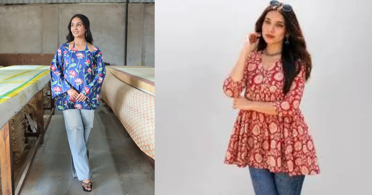 Short Kurti Neck designs( Source: Social Media)