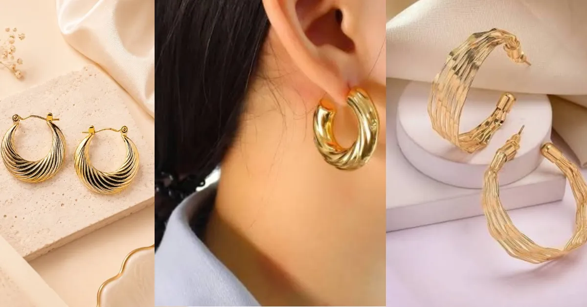 Daily Wear Gold Bali Earrings( Source: Social Media)