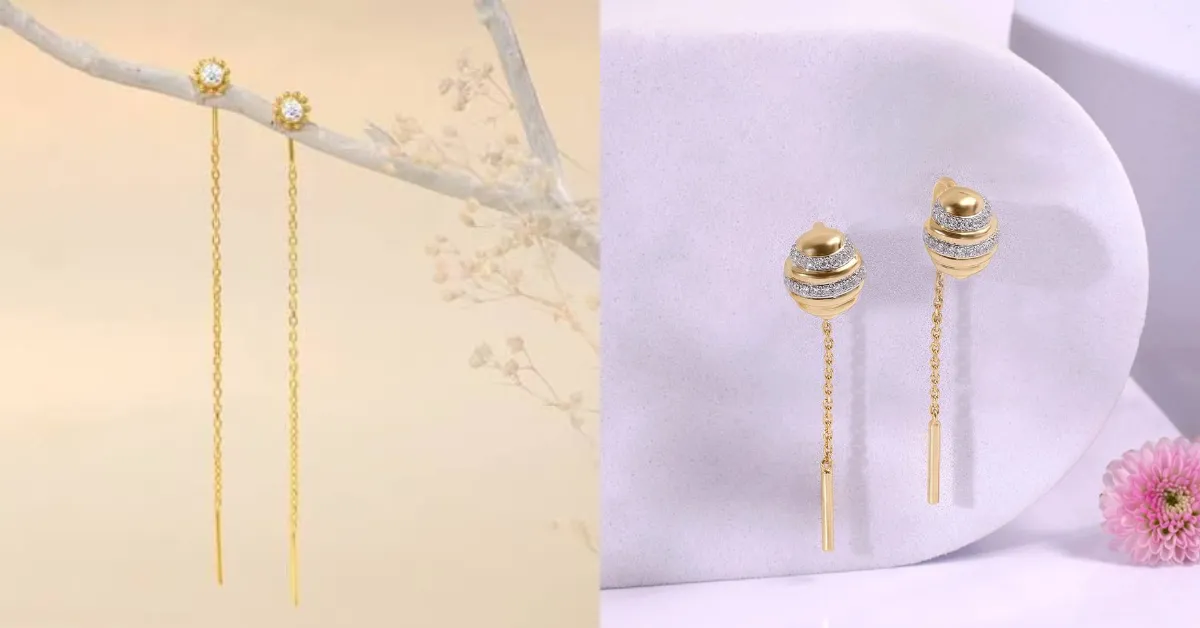 Gold Earring Designs( Source: Social Media)