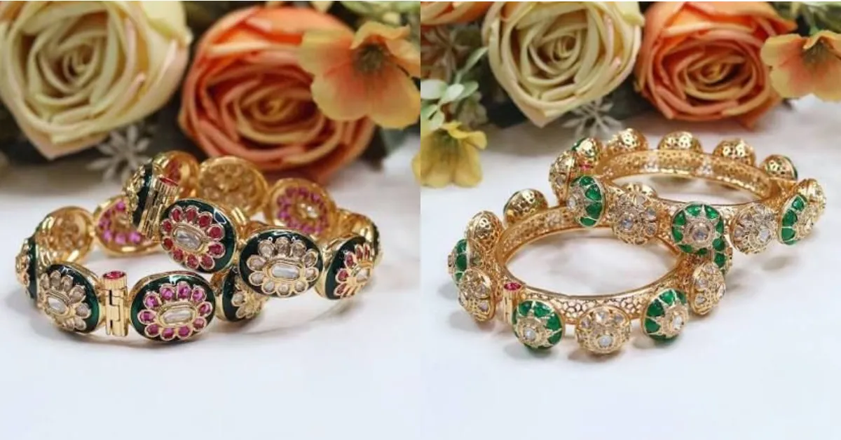 Latest Green Bangles Design