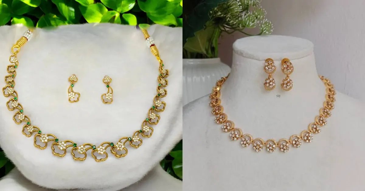 Artificial Gold Necklace Designs( Source: Social Media)
