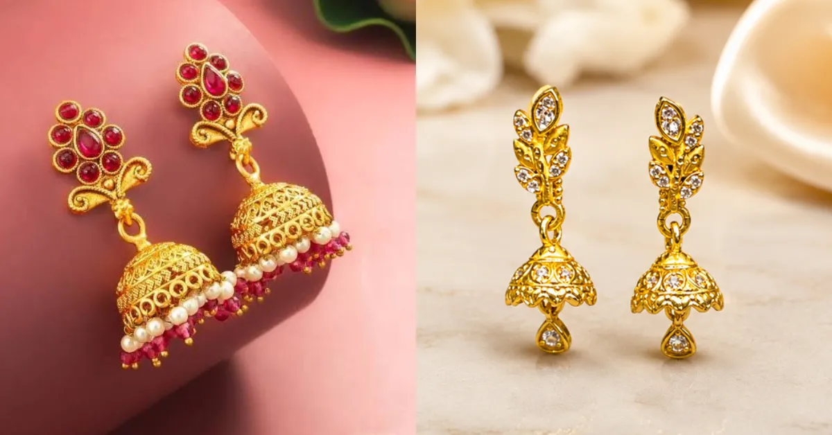 Gold Earring Designs( Source: Social Media)