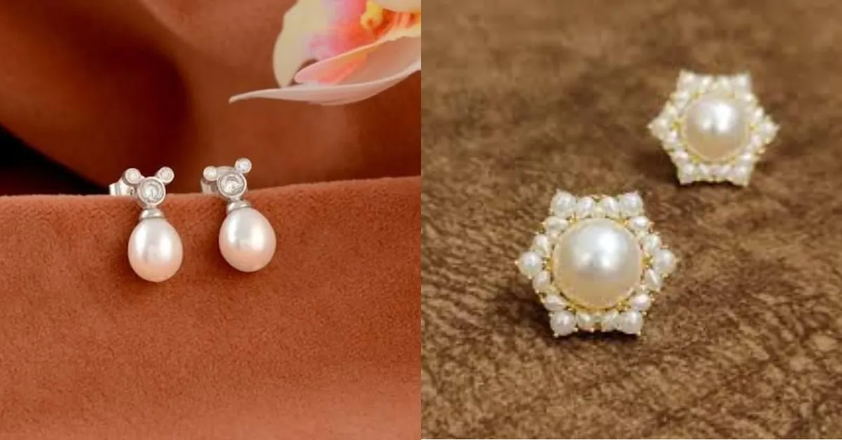Latest Pearl earrings