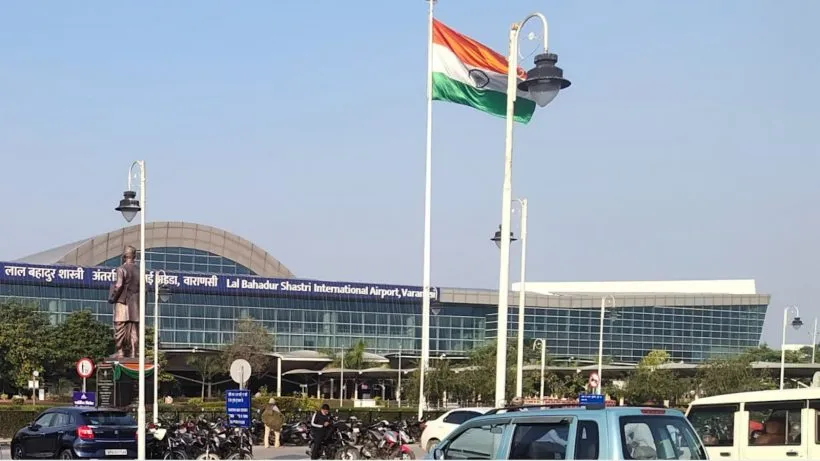 Varanasi Airport Firing
