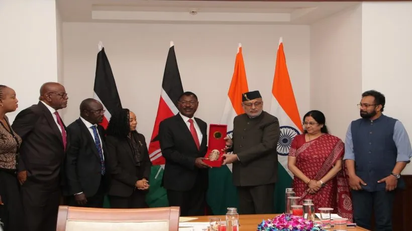 Vice President Meet Kenyan Delegation