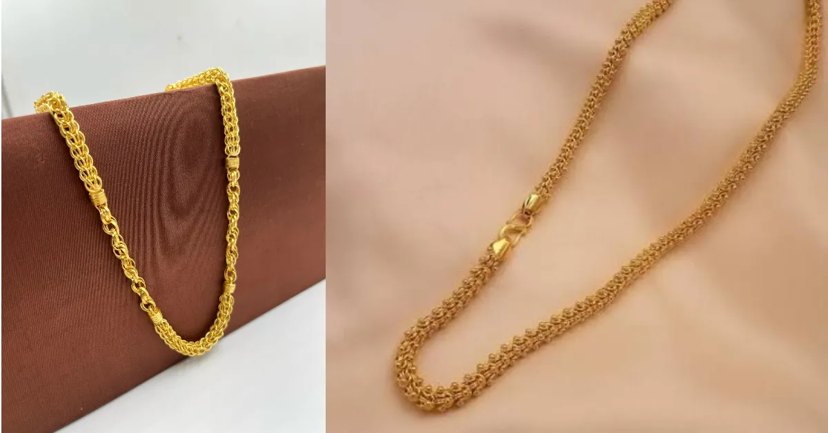 gold chain designs for ladies