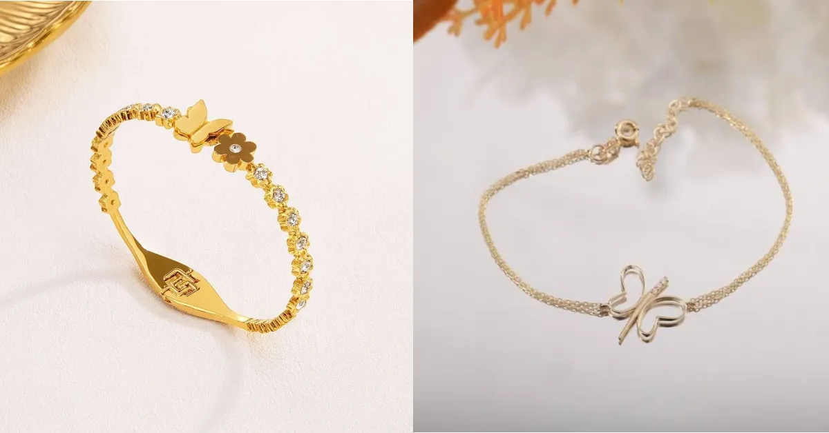 Golden Bracelet Designs( Source: Social Media)