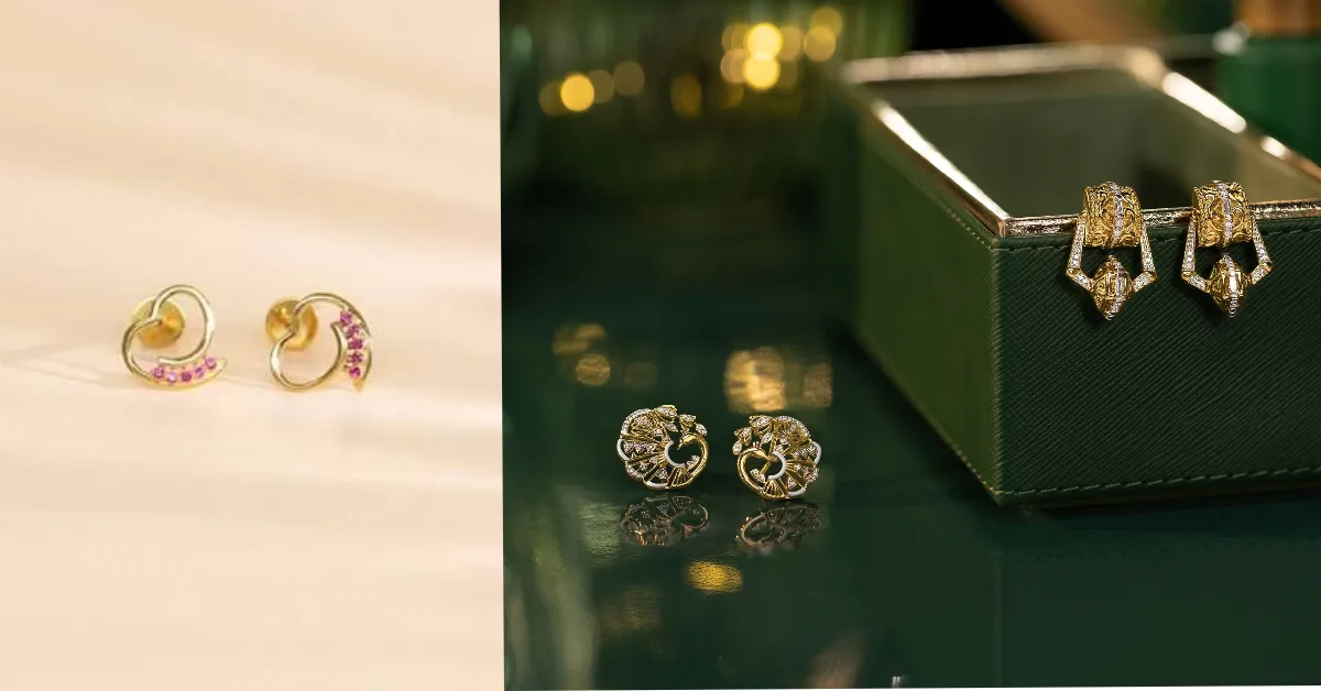 gold earring designs