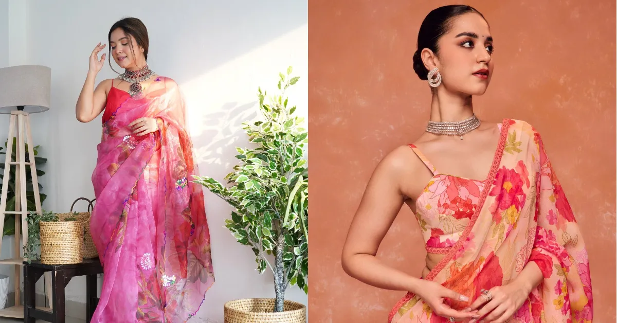Saree ideas for Sawan(Source: Social Media)