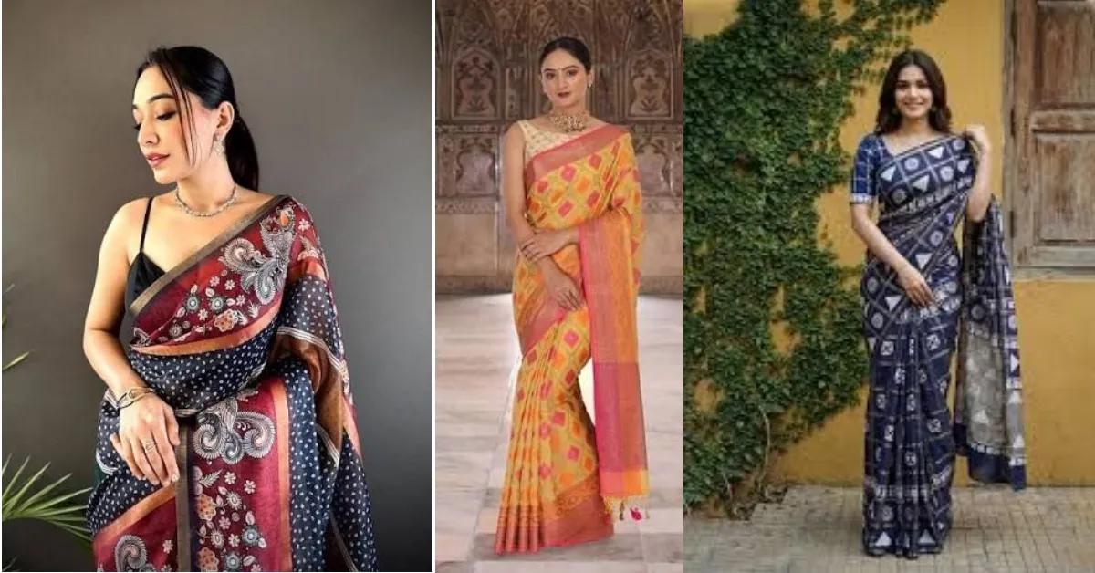 Saree ideas for Sawan(Source: Social Media)