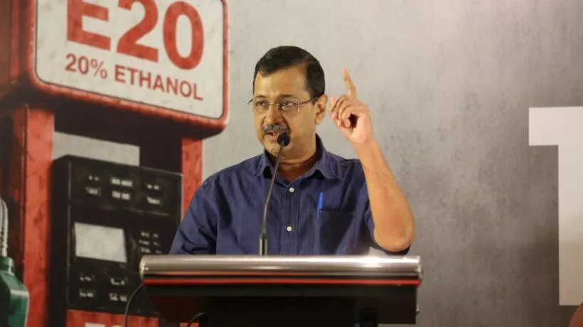 Kejriwal on E20 Petrol