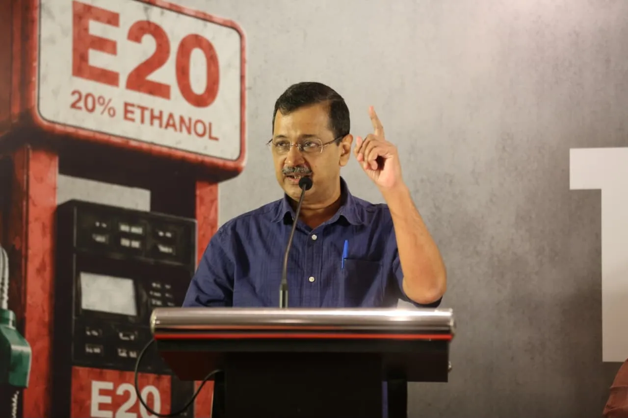 Kejriwal on E20 Petrol