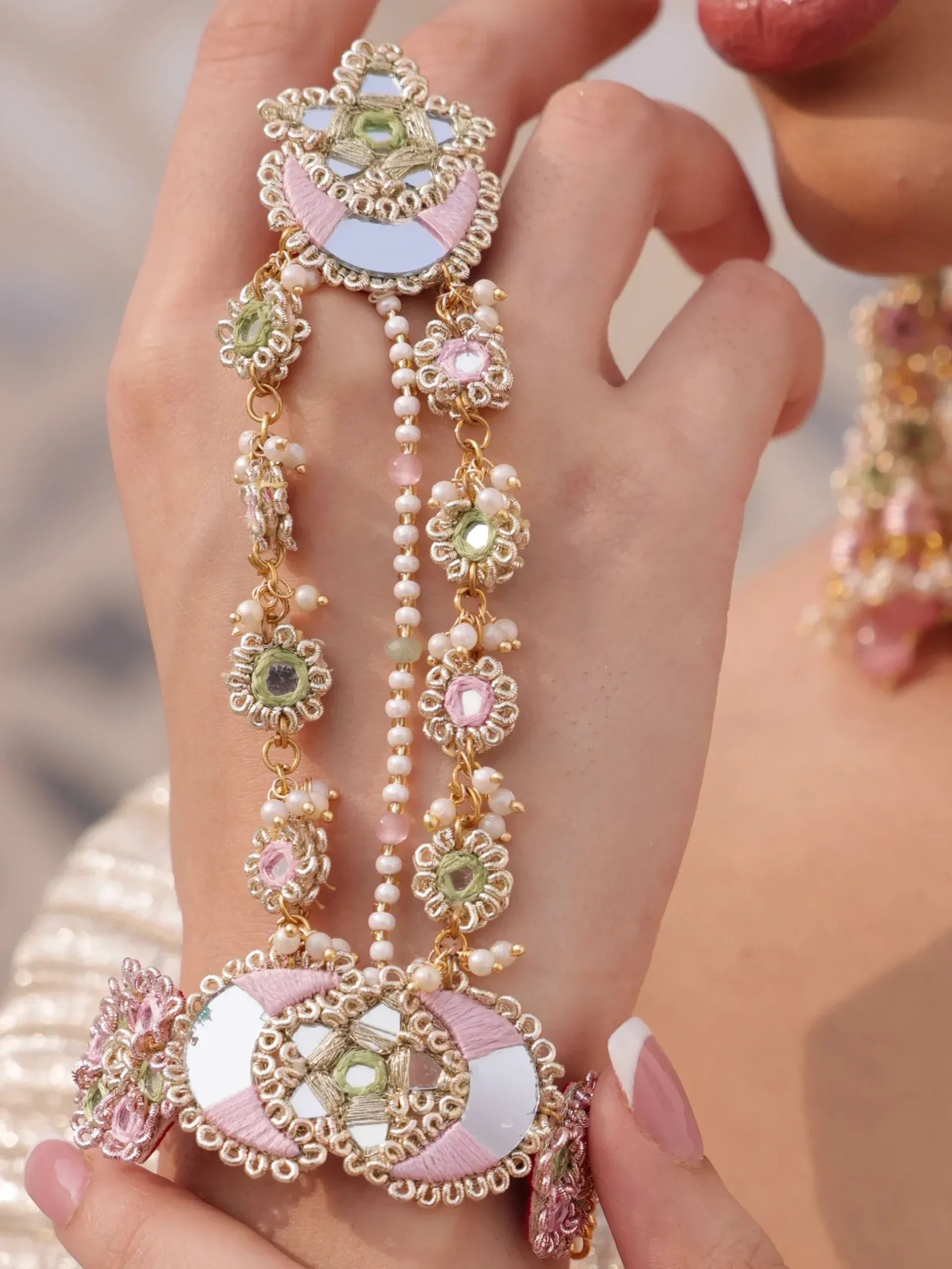 Pearl Jewellery for Saree