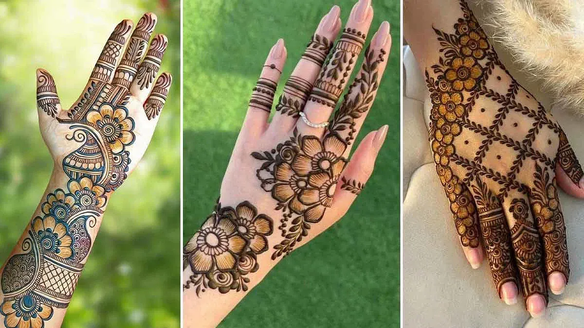 Latest Back Hand Mehndi Designs( Source: Social Media)