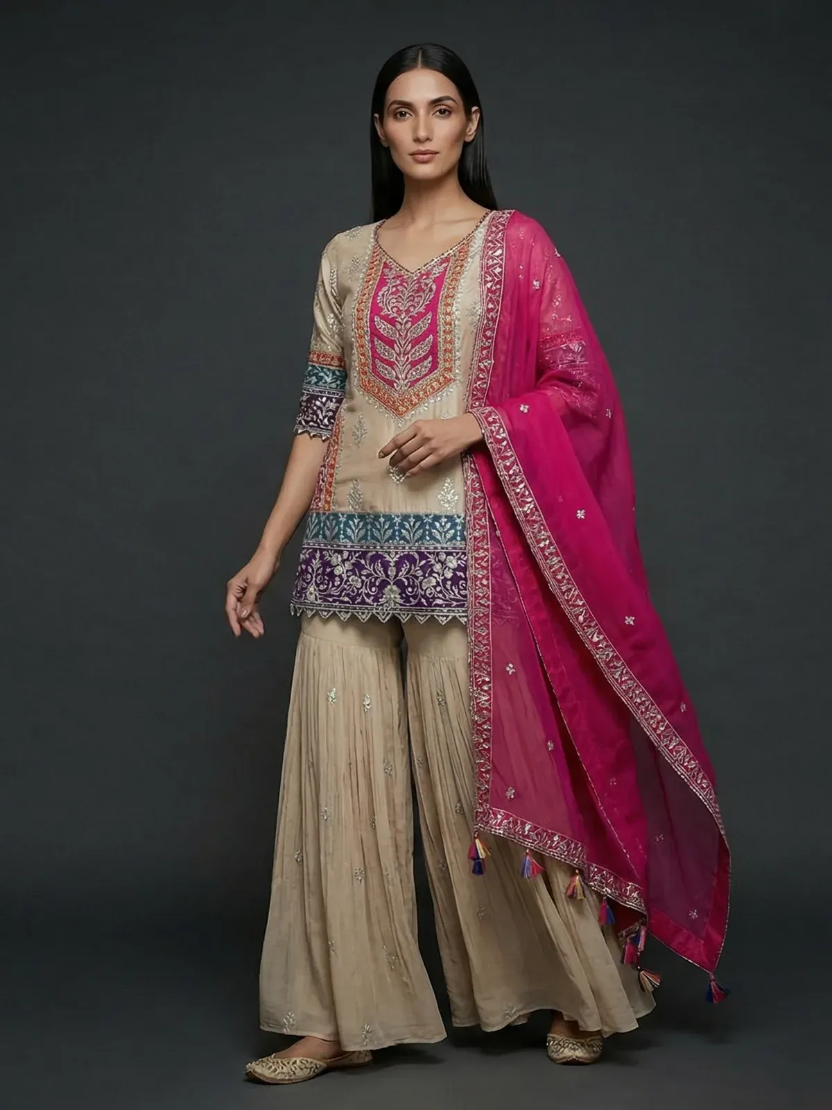 sharara suit design( Source: Social Media)