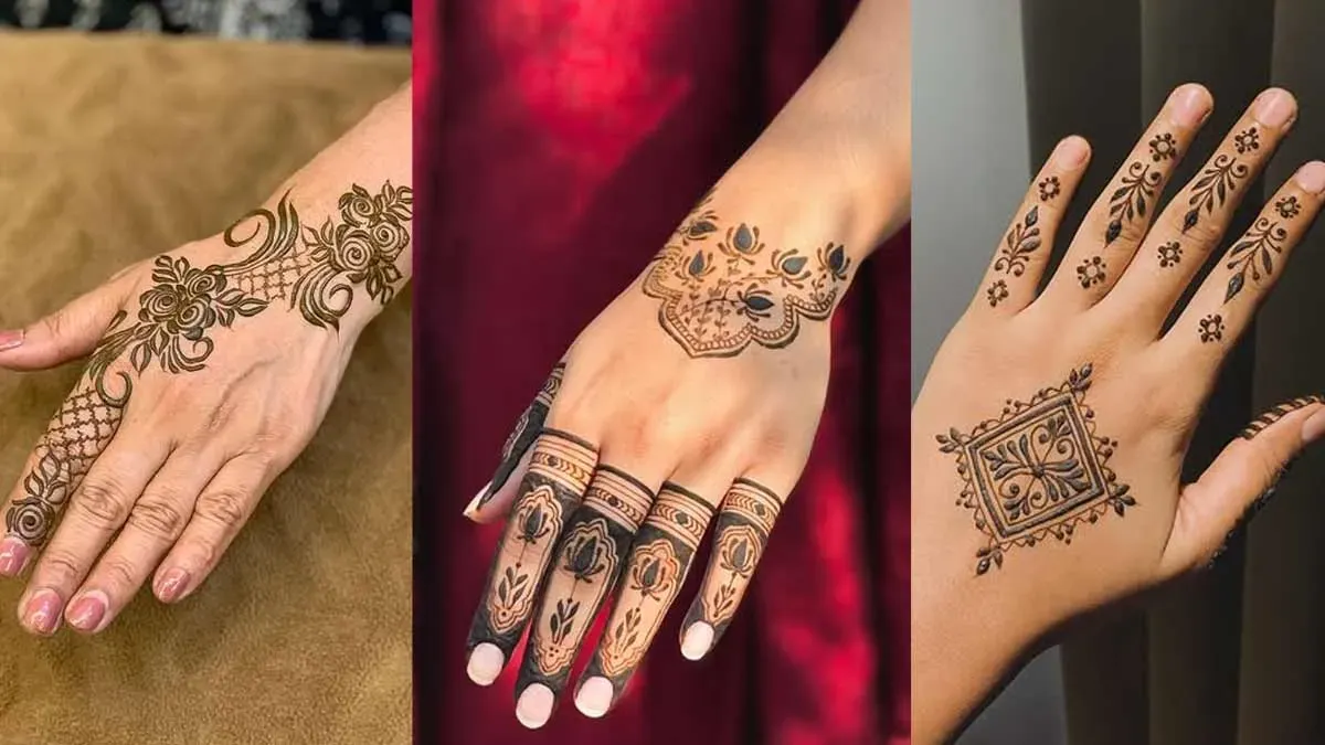 easy mehndi designs for girls