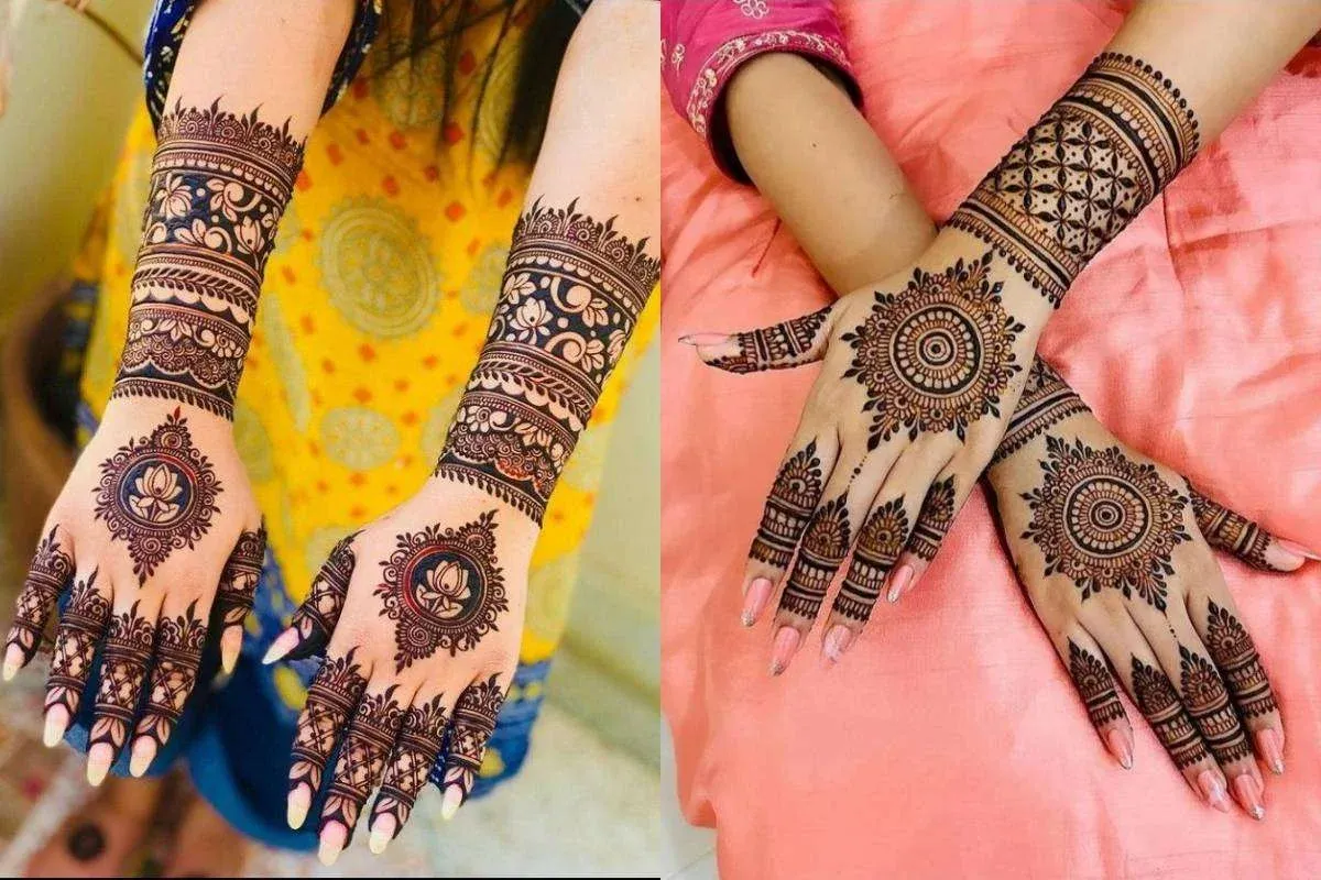 Latest Back Hand Mehndi Designs( Source: Social Media)