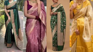 new bridal saree design