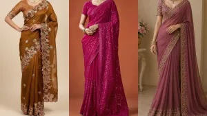 New Bridal Saree Designs for Sawan