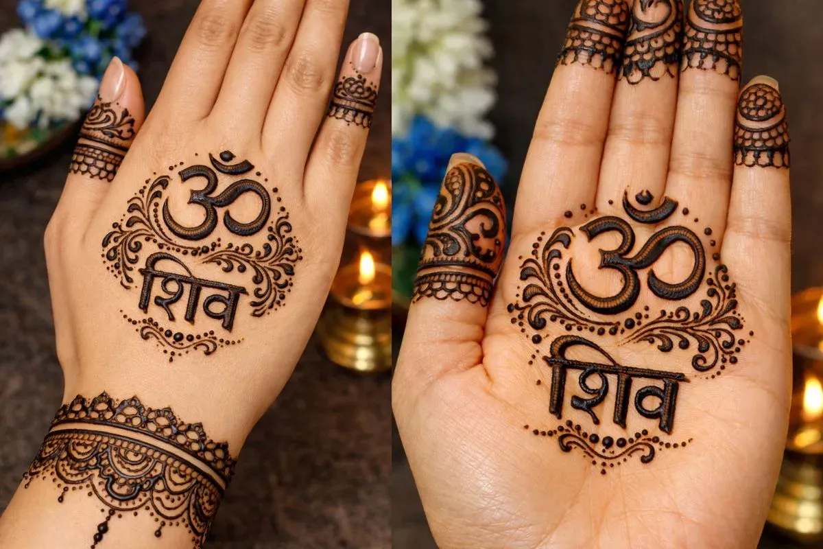 shivratri Mehndi Designs( Source: Social Media)
