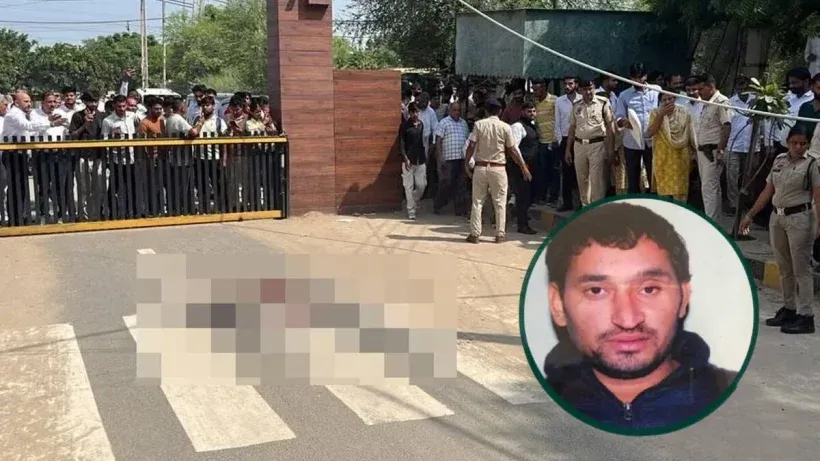 Hisar Court Firing (credit social media )