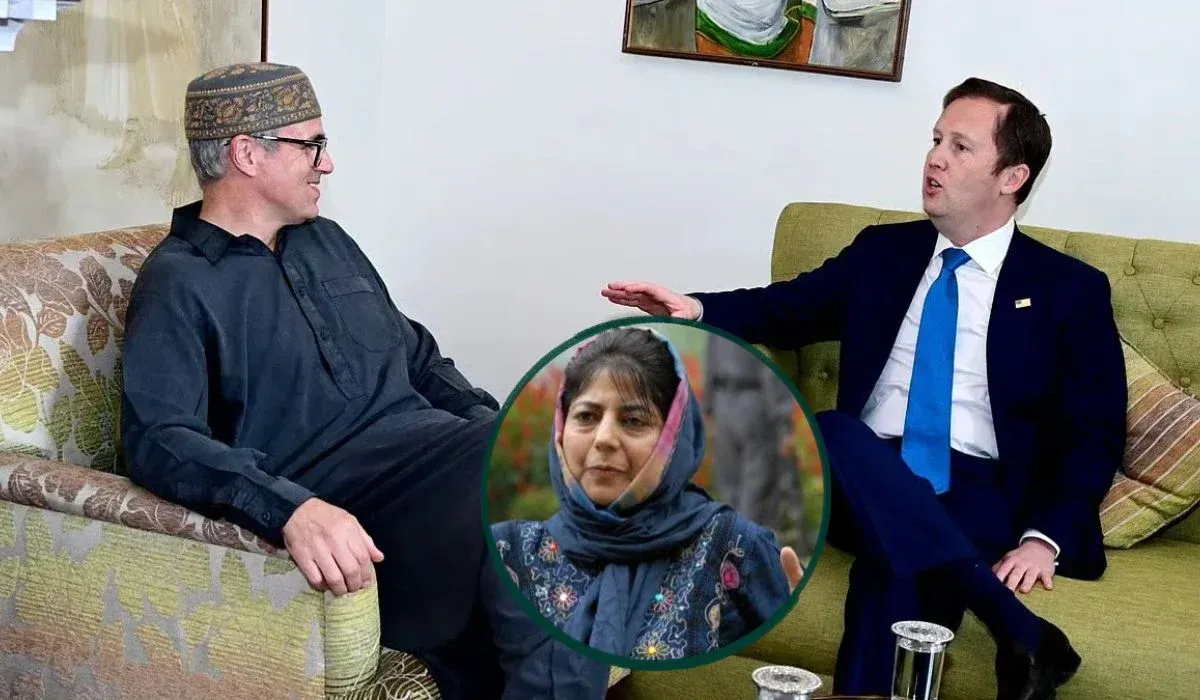 Mehbooba Mufti Sergio Gor (credit social media )