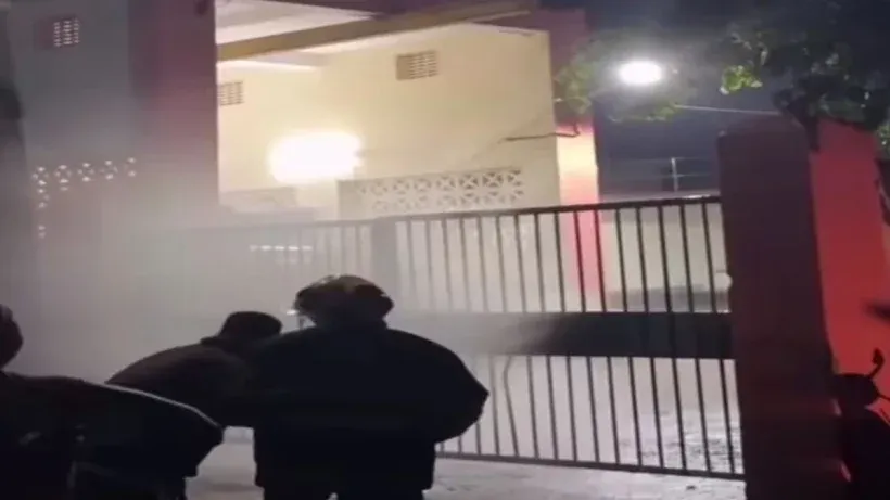 Nagpur Chlorine Gas Leak (credit social media )