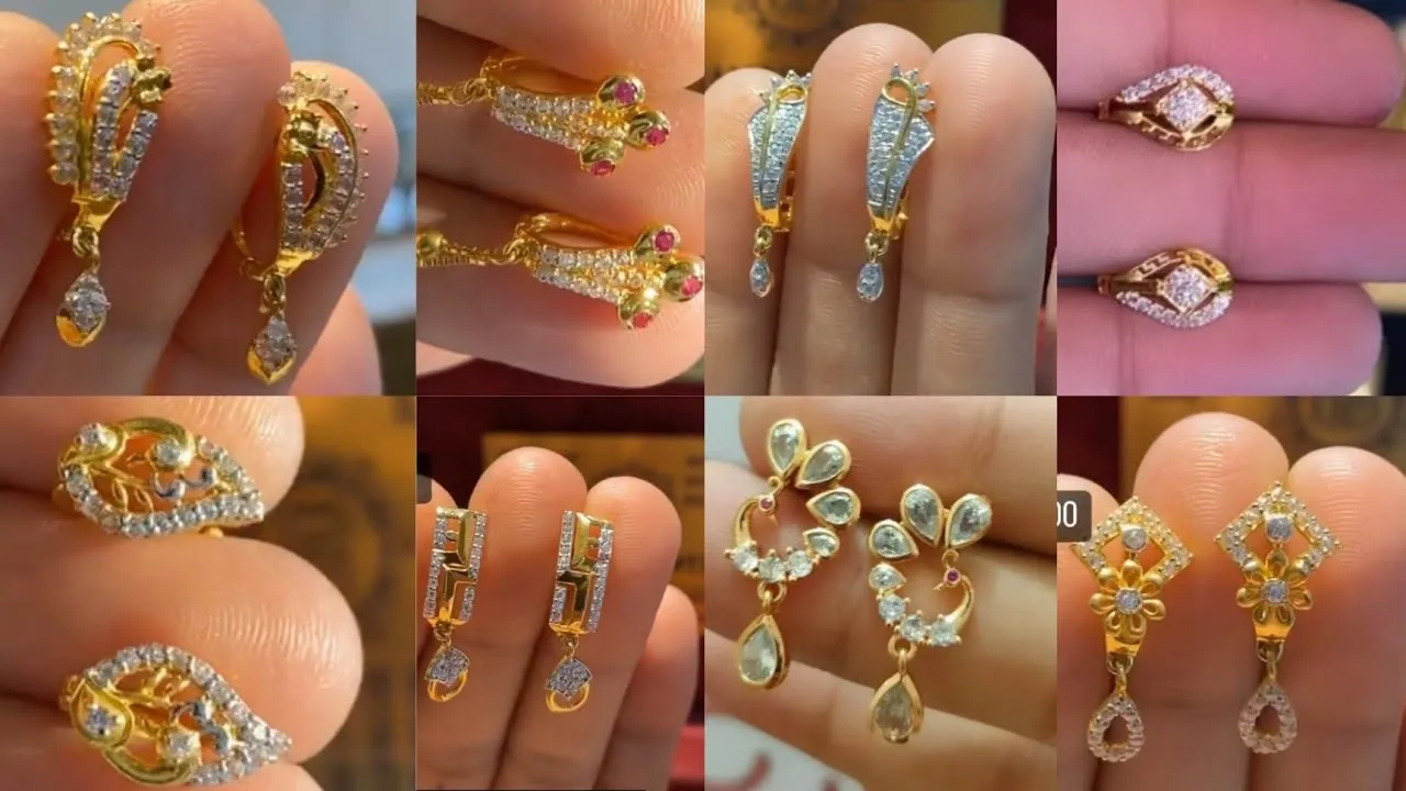 Daily Wear Gold Bali Earrings( Source: Social Media)