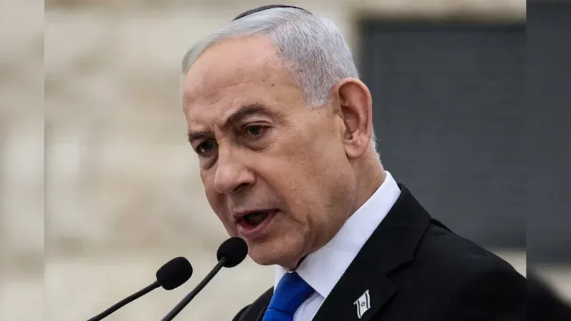 Benjamin Netanyahu Iran Attack( credit social media)