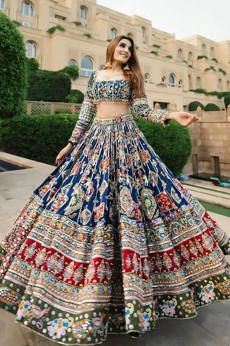 Garba Night lehenga Designs( Source: Social Media)